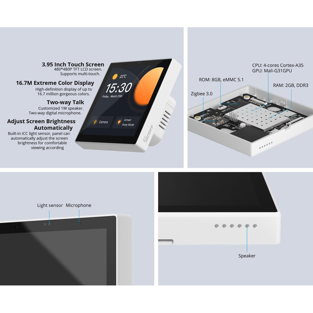 SONOFF nspanel Pro connected home control panel